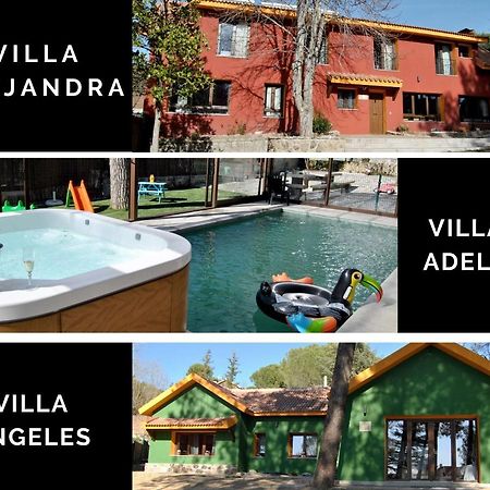 Complejo Casas Rurales Mansiones Y Villas Deluxe Collado Mediano Eksteriør billede