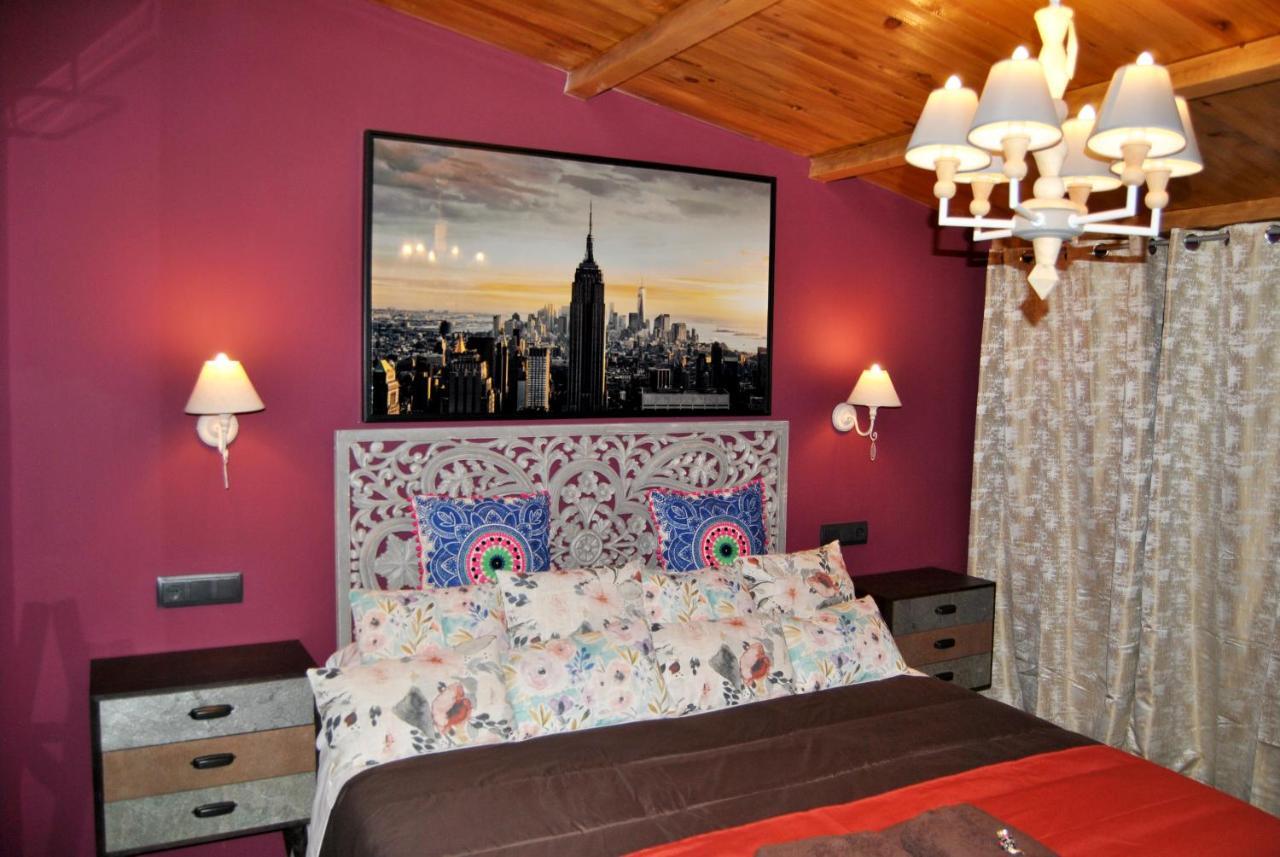 Complejo Casas Rurales Mansiones Y Villas Deluxe Collado Mediano Eksteriør billede