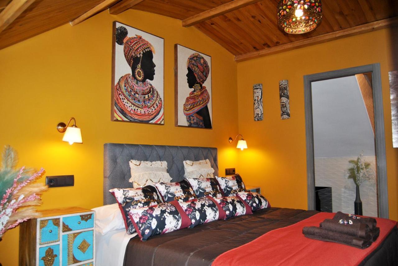 Complejo Casas Rurales Mansiones Y Villas Deluxe Collado Mediano Eksteriør billede