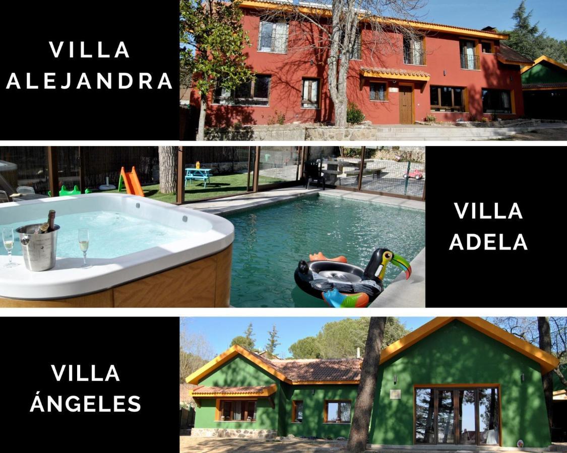Complejo Casas Rurales Mansiones Y Villas Deluxe Collado Mediano Eksteriør billede