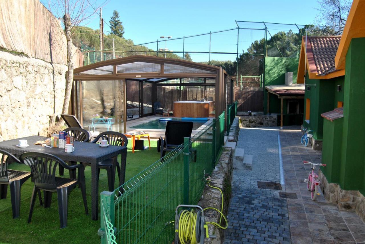 Complejo Casas Rurales Mansiones Y Villas Deluxe Collado Mediano Eksteriør billede